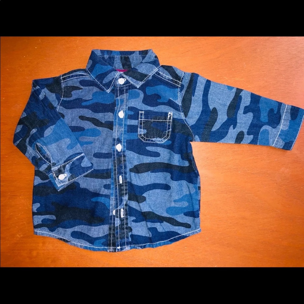 Carter’s camouflage shirt